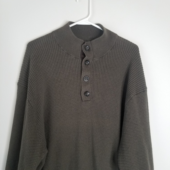 Cremieux Classics Pima Cotton/Cashmere Blend Long Sleeve Ribbed Sweater XXL - Picture 10 of 11